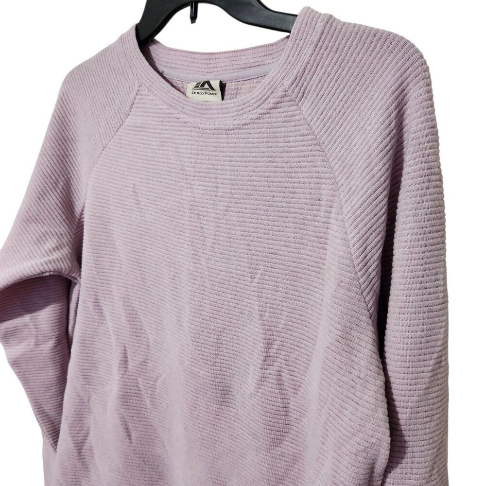Zeroxposur Sweater Medium Cozy Warm Extra Soft Brushed Ottoman Fleece